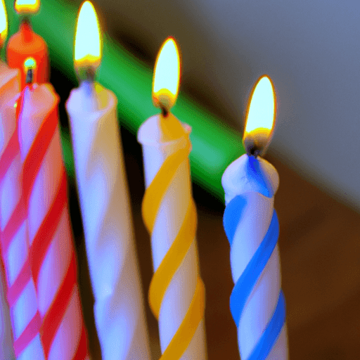 Do white candles burn faster than colored candles?