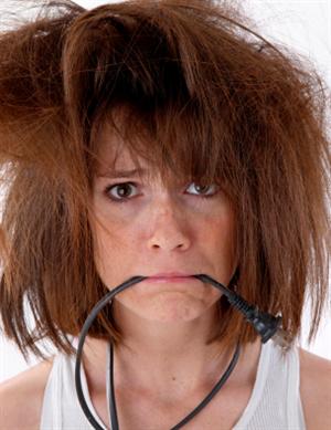 Science Fair Projects Hair Color And Static