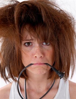 static electricity hair