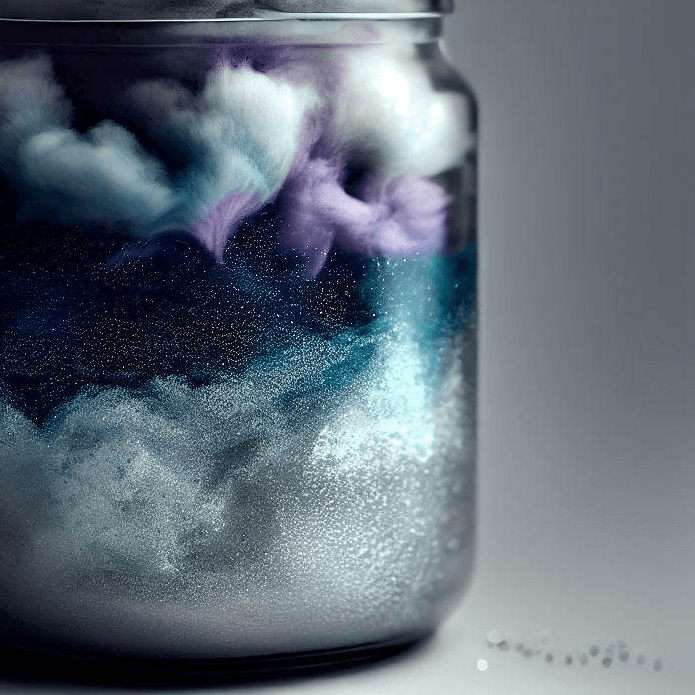 Galaxy in a Bottle