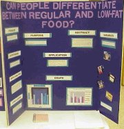 Photograph of Brittany's Science Project